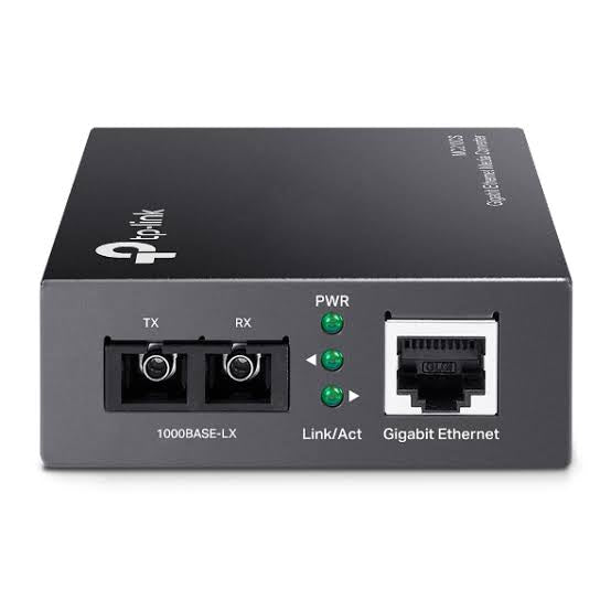 TP-Link Gigabit Single-Mode Media Converter, MC210CS