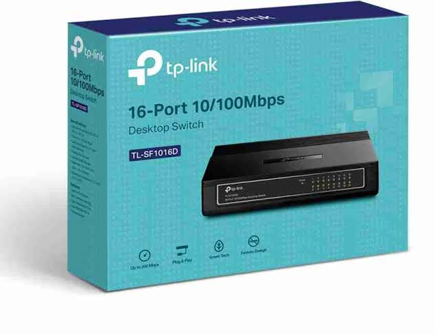 TP-Link TL-SF1016D 16-Port 10/100Mbps Desktop Switch