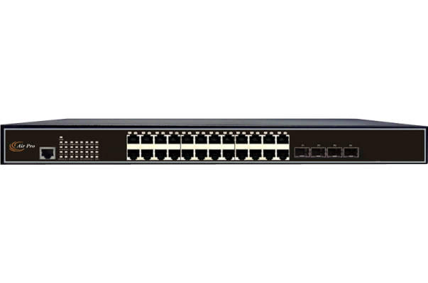 AirPro AP-SG4500-28GT-4SFP | L2 Gigabit Access Switch for Business Networks