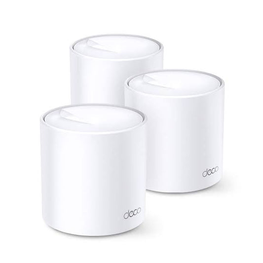 TP-Link Dual Band Gigabit Wi-Fi 6 System Router, Deco X20 P3 (Pack of 3) ...