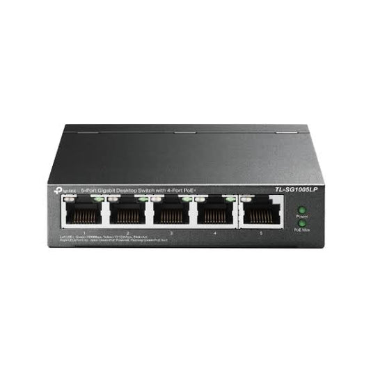 TP-Link 5 Port Gigabit Desktop PoE Switch with 4-Port PoE Plus, SG1005LP ...