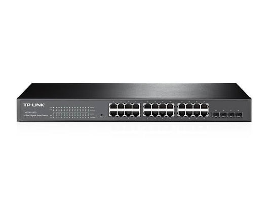 TP-Link 24 Ports Gigabit Smart Switch with 4 SFP Slots, T1600G-28TS V2