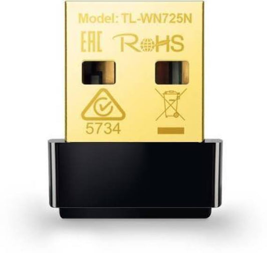TP-Link 150Mbps Black Wireless Nano USB Wi-Fi Adapter, TL-WN725N ...