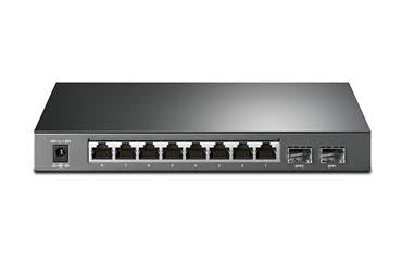 TP-Link 8 Ports Gigabit Smart POE Switch with 2 SFP Slots, T1500G-10PS ...