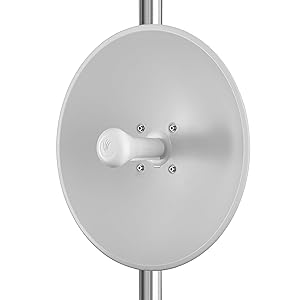 Cambium NetworksePMP 5 GHz Force 200 High Performance Radio + High-Gain Dish Antenna - Outdoor CPE - Wireless Subscriber Module - 200 Mbps Throughput - (FCC) - (C058900C062A)