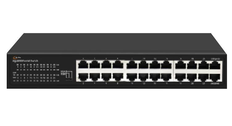 AirPro AP-SG4024P-2GT | 24-Port 1000Mbps PoE Switch with 2 Gigabit Uplink Ports
