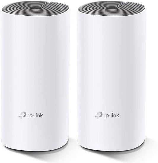TP-Link Deco E4 1167Mbps Whole Home Mesh Wi-Fi System, AC1200 (Pack of 2) ...
