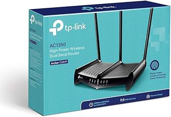 TP-Link Archer C58HP 1300Mbps High Power Wireless Dual Band Router, AC1350 ...