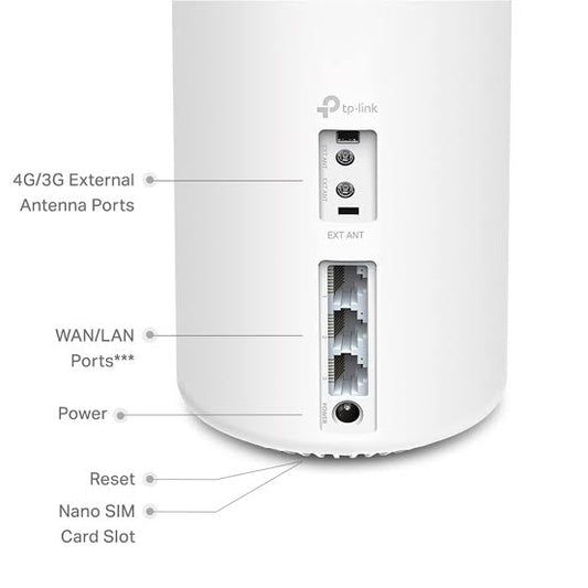 TP-Link Deco X20-4G Whole Home Mesh Wi-Fi 6 Gateway Router, AX1800 ...