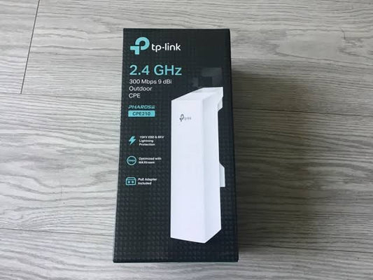 TP-Link CPE210 2.4GHz 300Mbps 9dBi Outdoor CPE