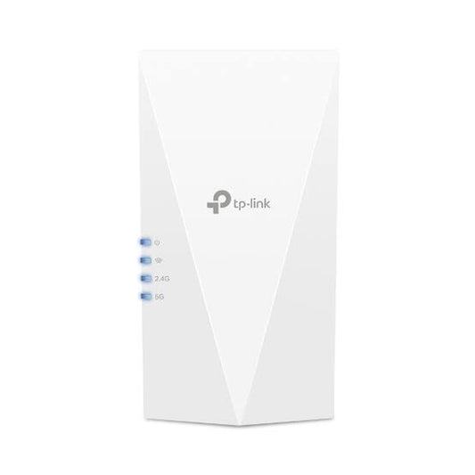 TP-Link 1000Mbps White Mesh Dual Band Wi-Fi 6 Range Extender, RE700X ...