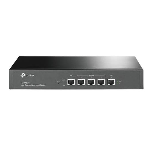 TP-Link Plus Load Balance Broadband Business Router with 4 WAN Ports, TL-R480T Plus ...
