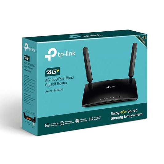 TP-Link Archer MR600 300Mbps 4G Plus Cat6 Wireless Dual Band Gigabit Router, AC1200 ...