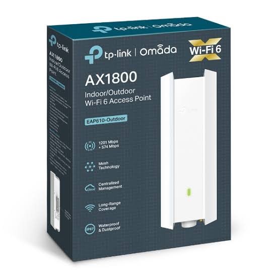 TP-Link AX1800 Indoor Outdoor WiFi 6 Access Point, EAP610-Outdoor ...