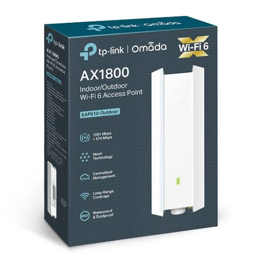 TP-Link AX1800 Indoor Outdoor WiFi 6 Access Point, EAP610-Outdoor ...