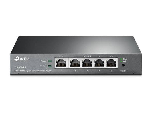 TP-Link Safestream Gigabit Broadband VPN Router, TL-R600VPN